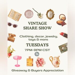 LOW STARTS VINTAGE + SHARE $3 LIVE TUES 7-9PM CST